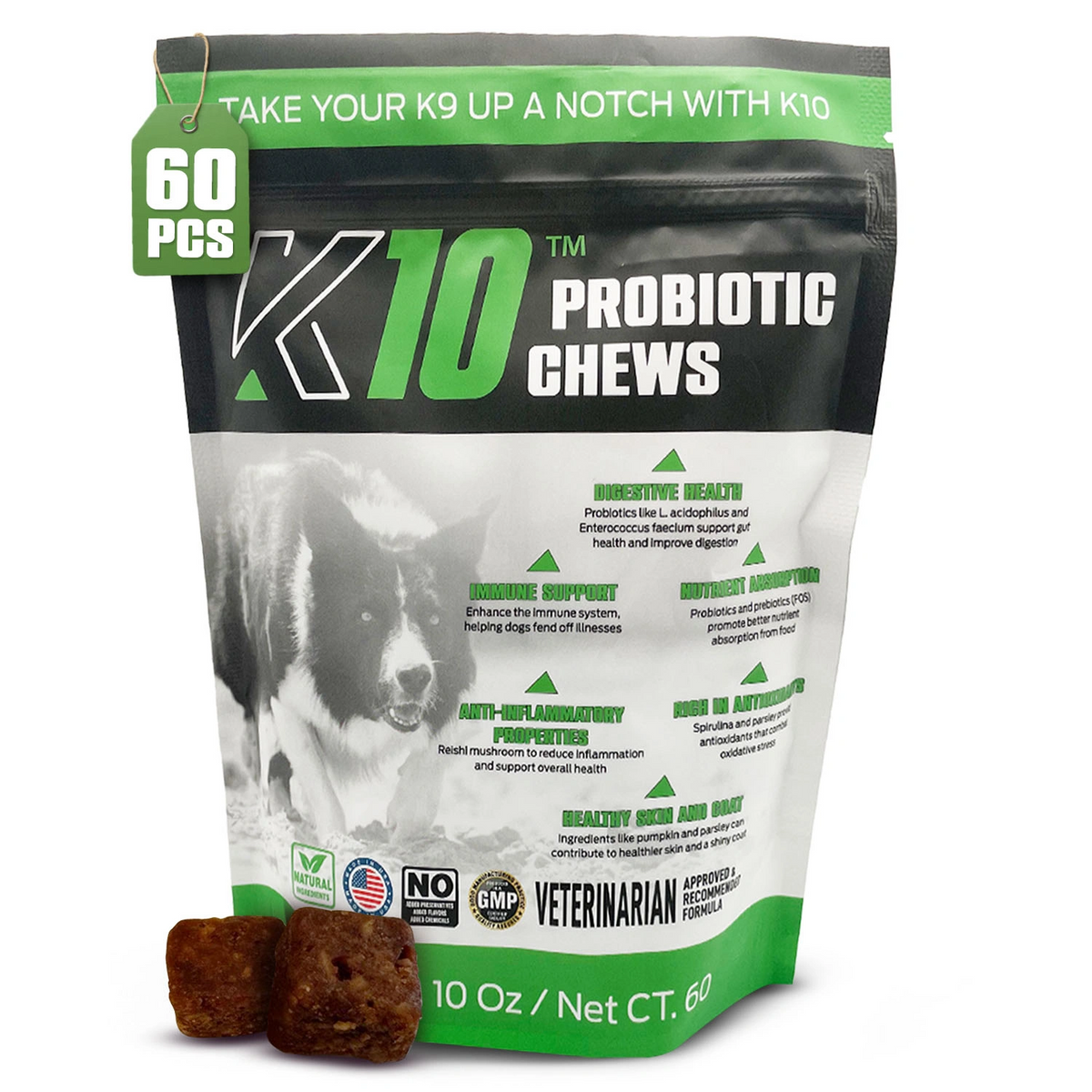 K10 Probiotic Chews (60 Count) – EquinetyHorseProducts