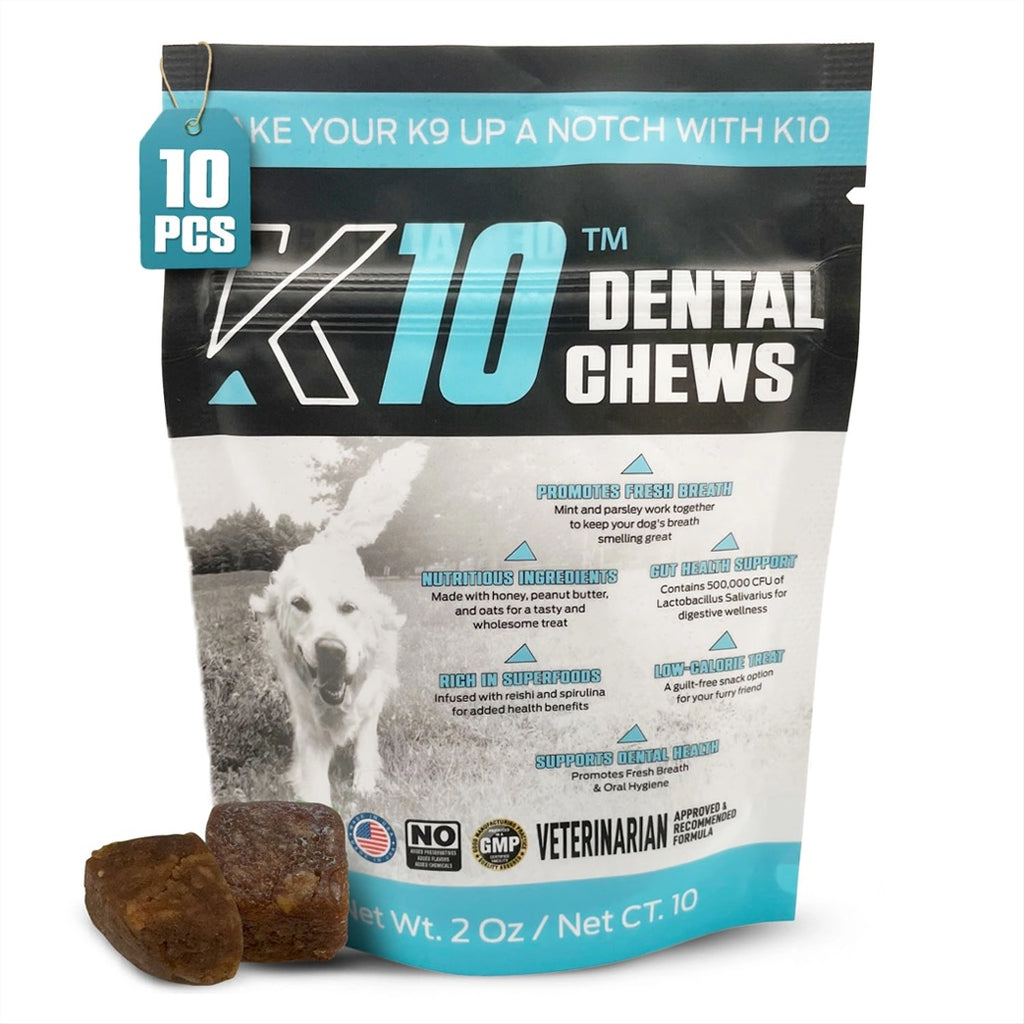 K10 Dental Chews (10 Count)